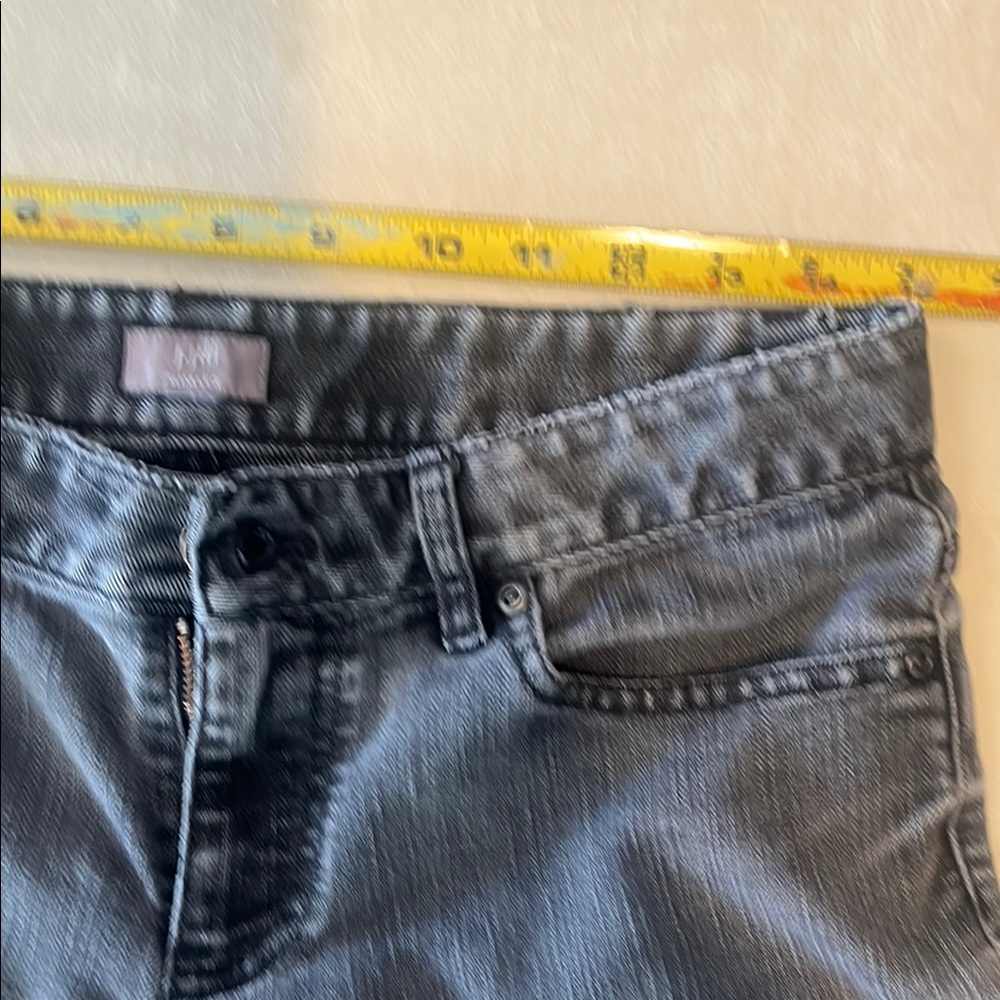 J. Jill Women's Straight Leg Jeans - Dark Gray
